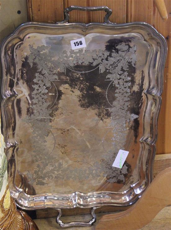 An electroplate tray